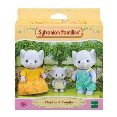 Sylvanian Families Familjen Elefant 5376 - Sylvanian Families -  Leksaksaffären