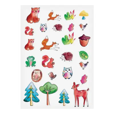 Tatueringar Skogsdjur