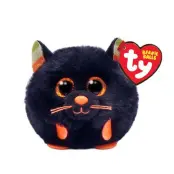 TY Beanie Balls Mystic Svart Katt - TY -  Leksaksaffären