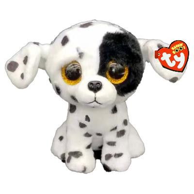 TY Beanie Boos LUTHER Prickig hund Reg - TY -  Leksaksaffären