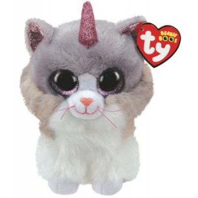 TY Beanie Boos reg ASHER Katt med horn