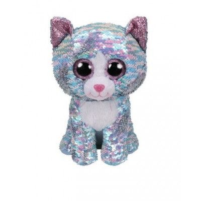 TY Flippables WHIMSY Blå Katt L