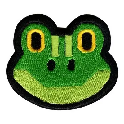 Tygmärke Emoji Groda