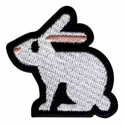 Tygmärke Emoji Kanin