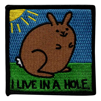 Tygmärke I Live In a Hole