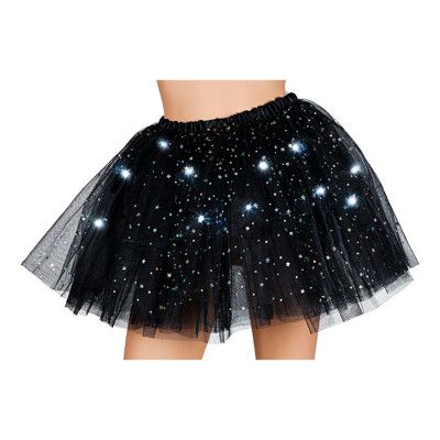 Tyllkjol LED Svart - One size