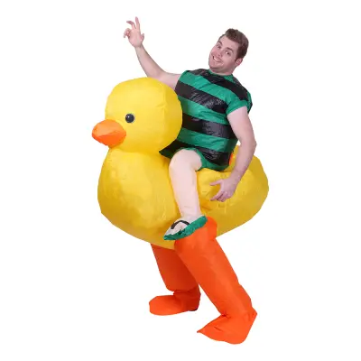 Uppblåsbar Anka Maskeraddräkt