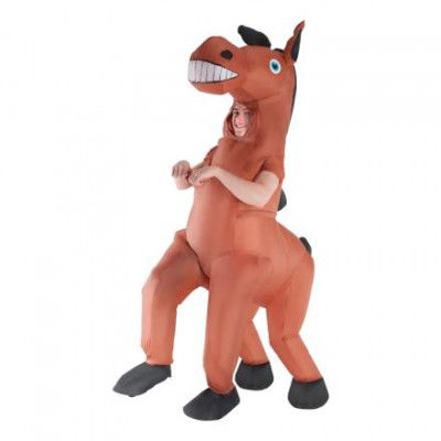 Uppblåsbar Häst Maskeraddräkt