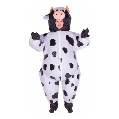 Uppblåsbar Kossa Maskeraddräkt - One size