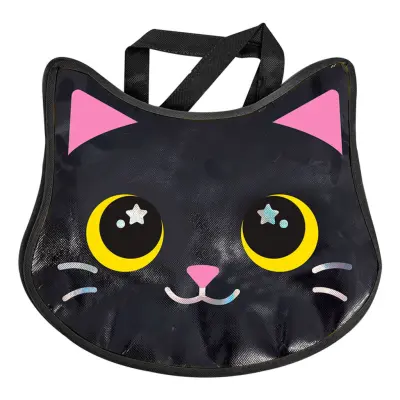 Väska Söt Katt Svart
