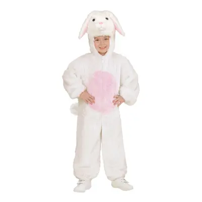 Vit Kanin Barn Maskeraddräkt - Large