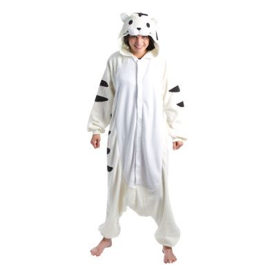 Vit Tiger Kigurumi