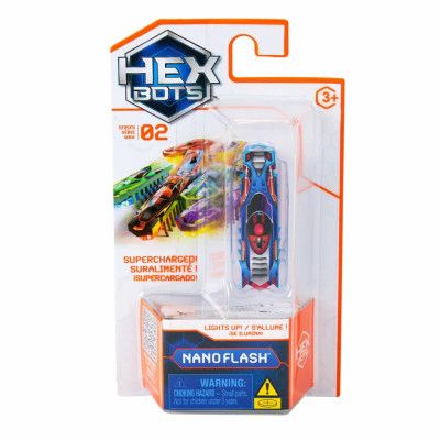 Hex Bots Nano Flash Blå 993 - Hex Bots -  Leksaksaffären