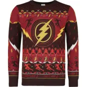 The Flash - DC Comics Christmas jumper - Past & Future - L XXL - för Herr - flerfärgad