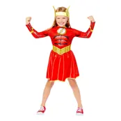 The Flash Girl Barn Maskeraddräkt - Medium