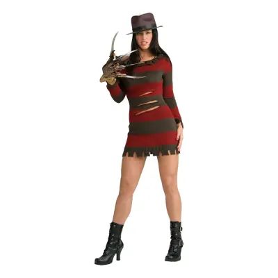 Miss Freddy Krueger Maskeraddräkt - X-Small