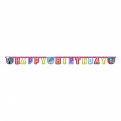 Banner Frozen Happy Birthday