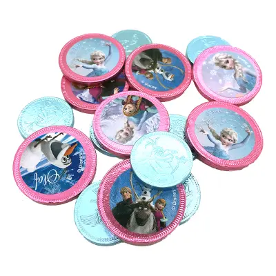 Frost / Frozen Chokladmynt med Stickers