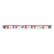 Frost / Frozen Happy Birthday Bokstavsgirlang