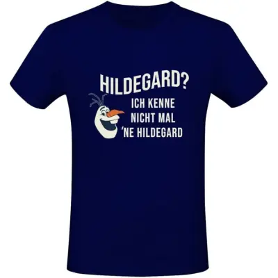 Frost - Disney T-shirt - Hildegard - M XL - för Herr - mörkblå