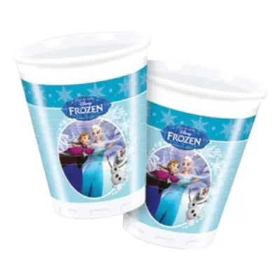 Frost Skating Plastmuggar - 8-pack