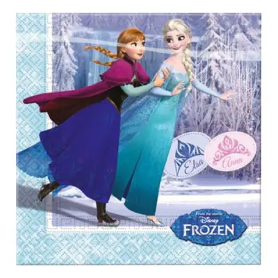 Frost Skating Servett  - 20-pack