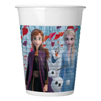 Frozen 2 Plastmuggar - 8-pack