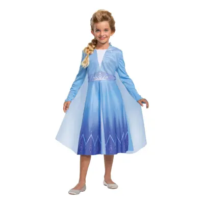 Disney Frost Elsa Travel Barn Maskeraddräkt - Small