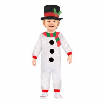 Snögubbe Barn Maskeraddräkt - Medium