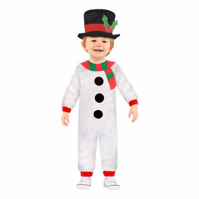Snögubbe Barn Maskeraddräkt - X-Small