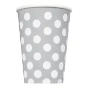 Pappersmuggar Silver Prickiga - 6-pack