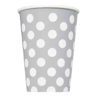 Pappersmuggar Silver Prickiga - 6-pack