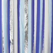 Backdrop Streamers Blå/Silver Mix