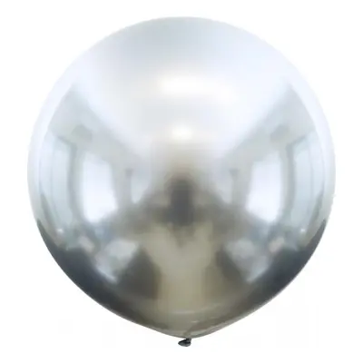 Ballonger Stora Krom Silver - 10-pack