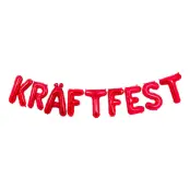 Ballonggirlang Kräftfest Röd