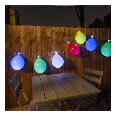 Ballonggirlang LED Flerfärgad