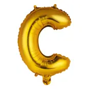 Bokstavsballong Mini Guld Metallic - Bokstav C