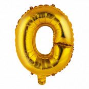 Bokstavsballong Mini Guld Metallic - Bokstav O