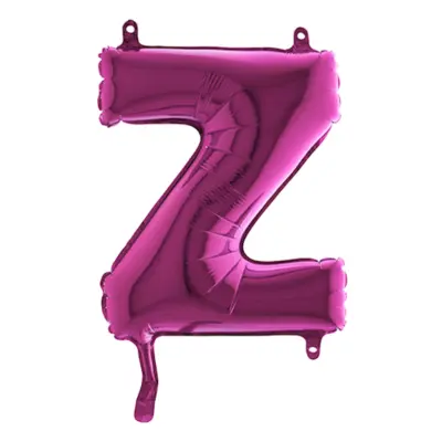 Bokstavsballong Mini Rosa - Bokstav Z