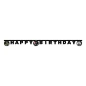 Bokstavsgirlang Happy Birthday Star Wars