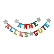 Bokstavsgirlang med Siffror