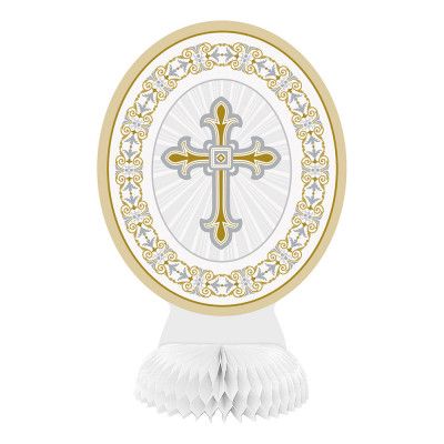 Bordsdekoration Kors Beige - 3-pack