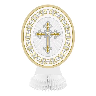 Bordsdekoration Kors Beige - 3-pack