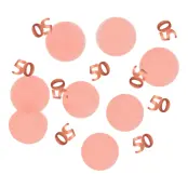 Bordskonfetti Happy 50th Lush Blush - 25 gram