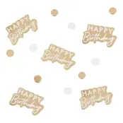 Bordskonfetti Happy Birthday