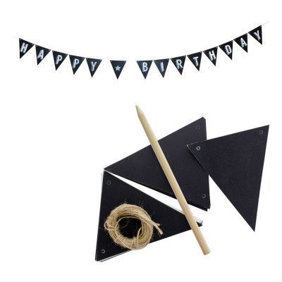 Chalkboard Flaggirlang