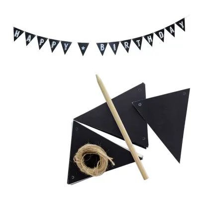 Chalkboard Flaggirlang