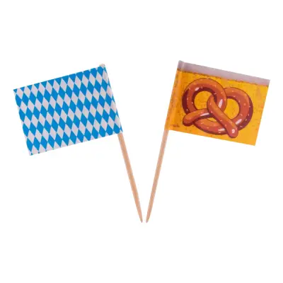 Cocktailflaggor Oktoberfest - 50-pack