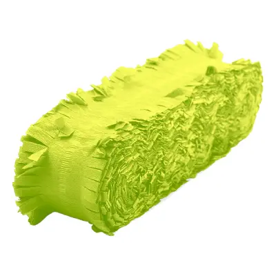 Kräppgirlang Limegrön