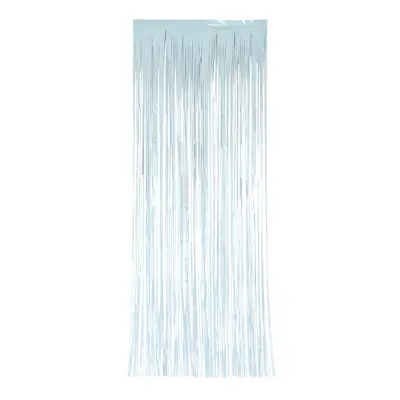 Dörrdraperi Ljusblå